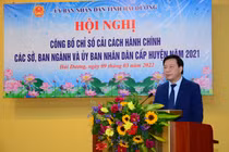 Sở Y tế Hải Dương có chỉ số cải cách hành chính thấp nhất tỉnh