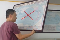 Hải Dương: Công ty TNHH Gỗ Baifar treo bản đồ có “đường lưỡi bò” phi pháp