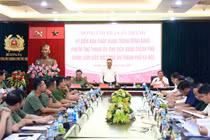 Chủ tịch Hà Nội: “CATP chủ động mọi tình huống, bảo đảm an toàn tuyệt đối cho Thủ đô”