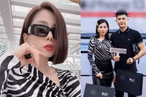 Sóng đôi bồ trẻ, Lệ Quyên diện đi diện lại váy cũ dù đồ hiệu ê hề