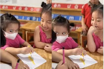 Ái nữ Lê Dương Bảo Lâm gây sốt với biểu cảm "hờn cả thế giới"