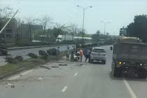 Nguyên nhân xe vợ chồng nguyên Bí thư Ninh Bình gặp nạn?