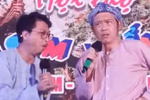 Hứa Minh Đạt và Hoài Linh bị khán giả ném đồ khi đang biểu diễn