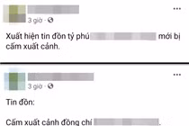 Xác minh, xử lý kẻ tung tin thất thiệt về tỷ phú Phạm Nhật Vượng