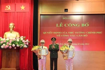 Tướng chống tham nhũng được bổ nhiệm Thứ trưởng Bộ Công an