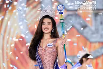 Huỳnh Trần Ý Nhi đăng quang Hoa hậu Thế giới Việt Nam 2023