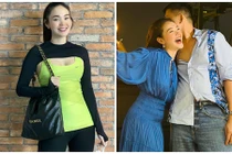 Minh Hằng lần đầu khoe ảnh lộ rõ bụng bầu 