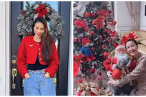 Sao Việt khoe biệt thự lộng lẫy đón Giáng sinh sớm