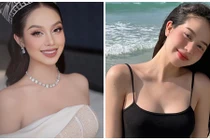 HH Thanh Thủy gợi cảm bội phần hậu “dao kéo” vòng một, sửa mũi