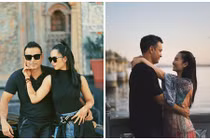 Võ Hạ Trâm tình tứ bên chồng Ấn Độ