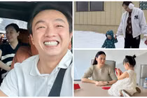 Đàm Thu Trang giấu bụng giữa tin đồn mang thai lần 2