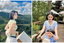 Ngọc Trinh tung loạt ảnh đi du lịch, nhan sắc gây chú ý