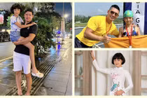 Con gái Bình Minh cao vượt trội, đoạt huy chương bơi lội ở Thái Lan