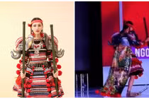 Thi quốc phục gặp sự cố, Ngọc Hằng xử lý thế nào?