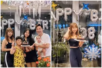 Vợ Mạnh Trường: Gái 3 con vẫn trẻ đẹp như thiếu nữ