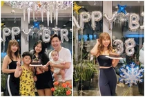 Vợ Mạnh Trường: Gái 3 con vẫn trẻ đẹp như thiếu nữ