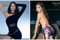 Minh Tú sở hữu vóc dáng gợi cảm, “siêu vòng 3”