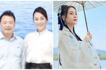 Phương Oanh tươi rói lộ diện bên Shark Bình 