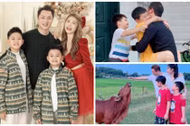 Ngắm hai con trai đáng yêu của vợ chồng Đăng Khôi - Thủy Anh