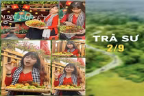 Trà Sư tổ chức "tiệc buffet dân gian" mừng Tết Độc Lập