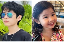 Hai con đáng yêu của “mẹ đơn thân” Thân Thúy Hà 