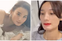 Lê Thúy công khai chỉnh sửa điểm này trên gương mặt