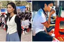 Bỏ giày để vào set quay và loạt hành động ghi điểm của H'hen Niê