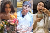 Sao Việt ăn uống gây cười: Ai qua được Lê Dương Bảo Lâm?