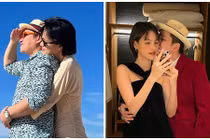 Ảnh ngọt ngào của Tuyết Lan và chồng sắp cưới