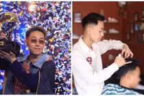 Quá khứ là thợ cắt tóc của tân quán quân Rap Việt Double2T 