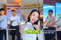 MC Khánh Vy “check" trình ngoại ngữ 4 nhà leo núi Chung kết Olympia 23
