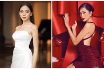 Bản sao của Baifern “Chiếc lá cuốn bay” dự thi Miss Universe Vietnam 2023