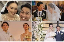 Đọ độ xa hoa đám cưới em chồng Tăng Thanh Hà và loạt sao