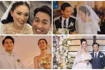 Đọ độ xa hoa đám cưới em chồng Tăng Thanh Hà và loạt sao