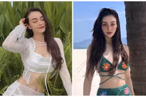 Vẻ gợi cảm của “bông hồng lai” MLee 