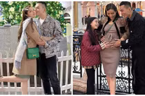 Phương Trinh Jolie vi vu trời Tây cùng chồng trẻ và con gái