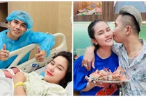 Bà xã kém 8 tuổi của Khánh Đơn sinh con thứ hai