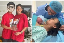 Á hậu Mâu Thủy vừa sinh con, hé lộ thông tin bạn trai