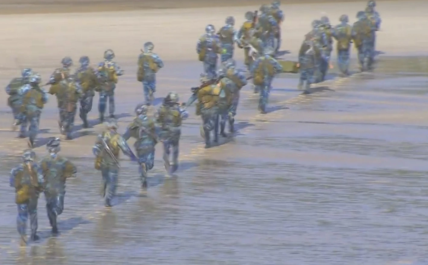 Chiêm ngưỡng Hải quân đánh bộ VN diễn tập tái chiếm đảo