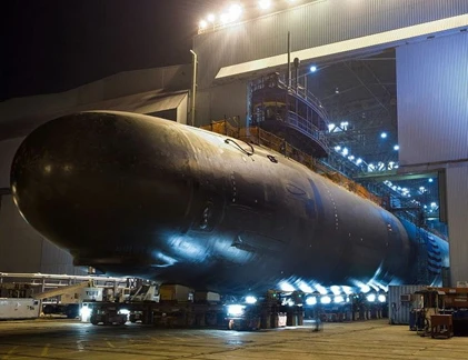 Tàu ngầm hạt nhân Virginia thứ 11 của Mỹ lộ mặt