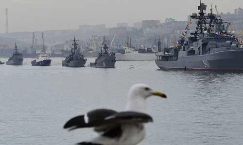 Nhìn lại cuộc duyệt binh của Hạm đội Thái Bình Dương Nga