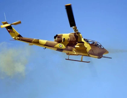 Mục kích trực thăng tấn công mạnh nhất Iran tập trận