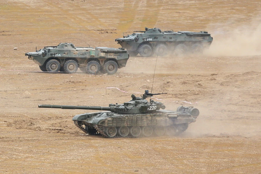 Hoành tráng cuộc tập trận chống khủng bố của Nga và Tajikistan