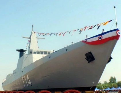 Lộ chiến hạm tàng hình “khủng” tự chế của Myanmar
