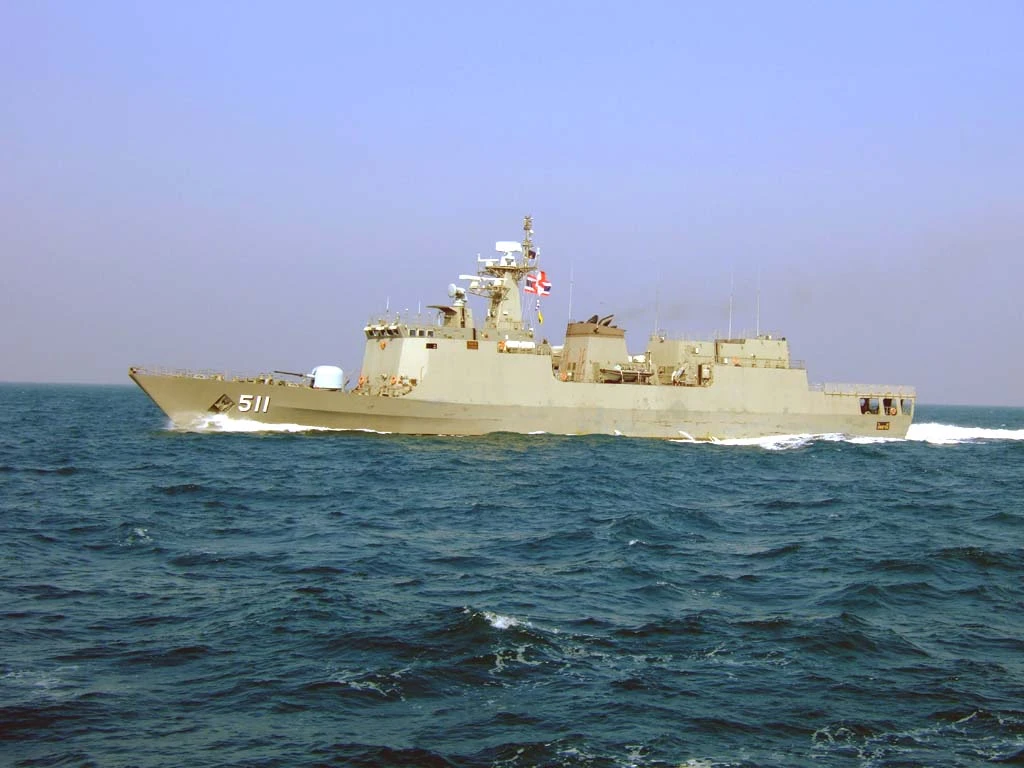 Sức mạnh tàu chiến Thái Lan tới thăm Việt Nam