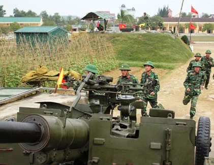 Tận mục không khí luyện quân ở Lữ đoàn phòng không 283