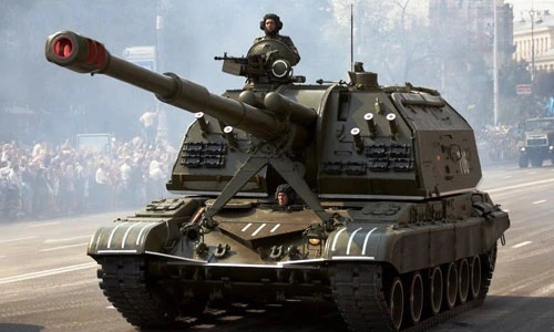 Thê thảm lựu pháo tự hành “khủng” nhất Quân đội Ukraine