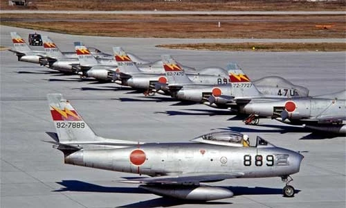 Ảnh tiêm kích chủ lực Nhật Bản giai đoạn 1955-1982