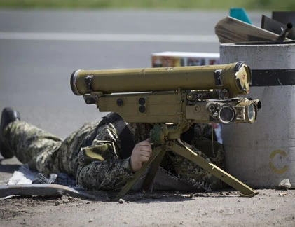 Bất ngờ với sức mạnh hỏa lực của tự vệ Slavyansk