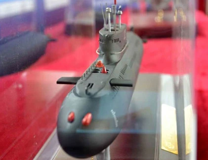 Lộ bố trí vũ khí trên tàu ngầm Type 032 Trung Quốc